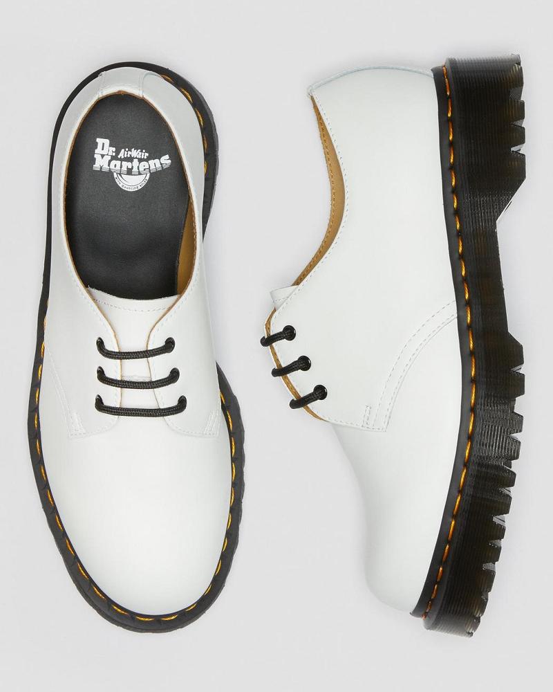 Zapatos Oxford Dr Martens 1461 Bex Smooth Cuero Hombre Blancos | MX 228LIS